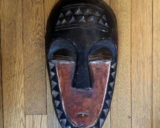 Vintage Hand-Carved Mask.