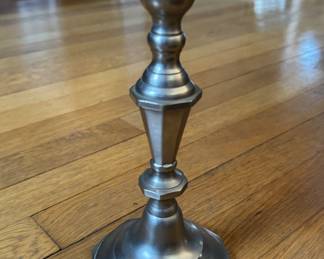 Pewter Candleholder.