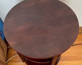 Occasional Table with Two Shelves. Measures 22" x 26" H. Photo 2 of 2.