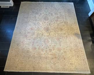 Neutral Persian Rug. Measures 6' 6" x 8'. Photo 1 of 5.
