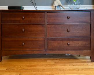 Kincade 6-Drawer Bureau. Measures 62" x 19" x 32" H.