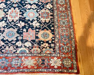 Peshawar Persian Carpet. Measures 13' x 5' 10". Photo 2 of 2.