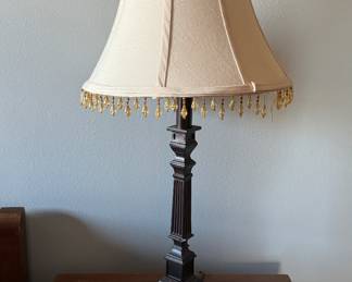 Pair of Metal Table Lamps.
