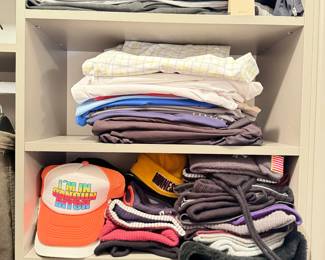 Men's Shorts, Jeans and Golf Shirts.