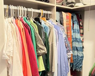 Size L & XL Dress & Golf Shirts.