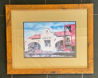 Diane Moon. Hand-Signed Lithograph. Photo 1 of 2.