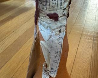 Vintage "Vino Di Toscana" Wine Bottle. Photo 2 of 3.