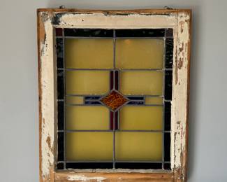 Stained Glass Window Pane.