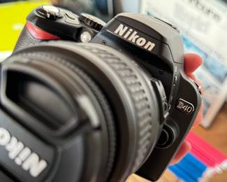 Nikon D40 Camera. Photo 1 of 2.