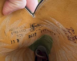 Size 12 Men's Cowboy Boots. Photo 2 of 2.