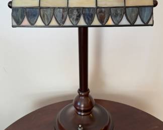 Mission Style Banker's Lamp. Photo 1 of 2.