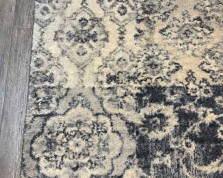 Modern Graphic Patchwork Pattern Rug. Measures 8' x 10'. Photo 1 of 2.