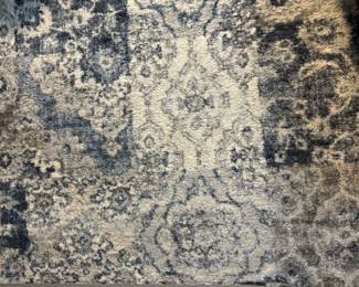 Modern Graphic Patchwork Pattern Rug. Measures 8' x 10'. Photo 2 of 2.