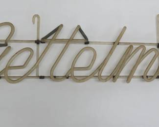 47" Gettleman script for a neon, gas in tubes, no transformer