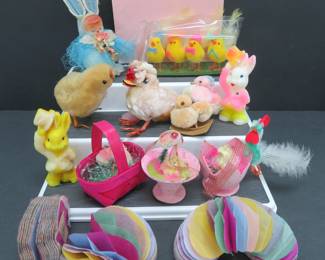 Vintage Easter decorations