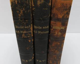1897-1899 illustrated animal, nature and bird books