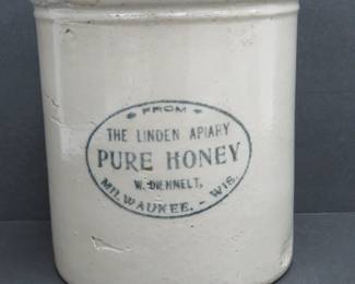 Linden Apiary Honey Crock