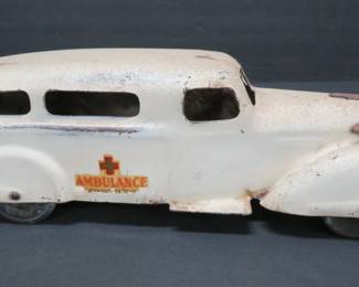 metal ambulance