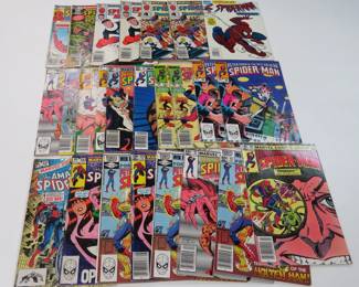 Spider Man comics 1980's