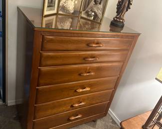 Solid wood dresser