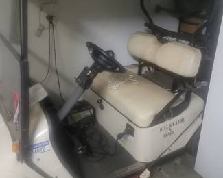The golf cart has been sitting and needs new batteries. It was running and then not used for a year or more
