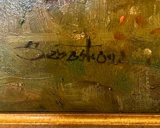 Signed Sebaston