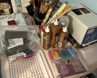 Painting supplies 
