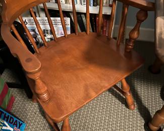 # 1 Haywood Wakefield chair 