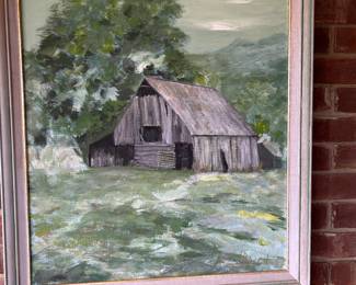 Oil on canvas 