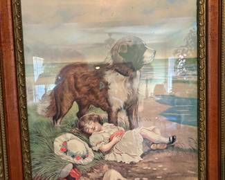 Framed print “On Guard”