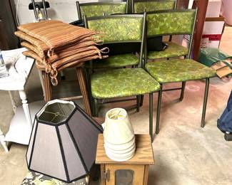 MCM metal chairs 