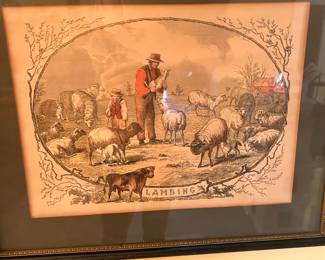 Lambing print 