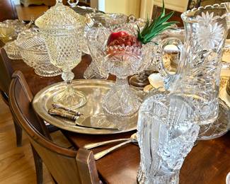 Vases and pitcher