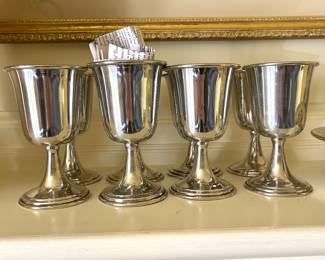 Outstanding Tennessee Pewter goblets 