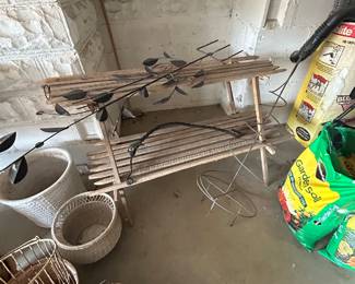 Tobacco stick bench