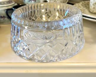Crystal dog bowl ! Spoiled! 