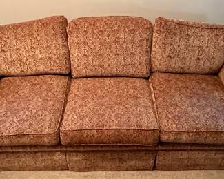 Camel Back Ethan Allen Sofa.  Very Solid and Comfortable