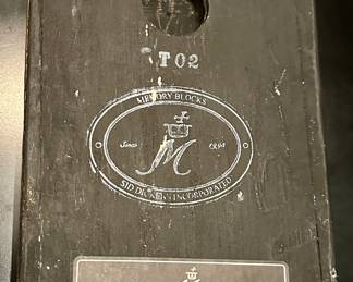 Sid Dickens Memory Block T-02	"Black Heart w/ Script", (Retired) 1998