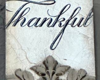 Sid Dickens Memory Block  "Thankful" SP-09 2018