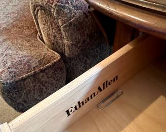 Ethan Allen Dropleaf Side Table