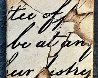 Sid Dickens Memory Block "Script" T-18.  1998