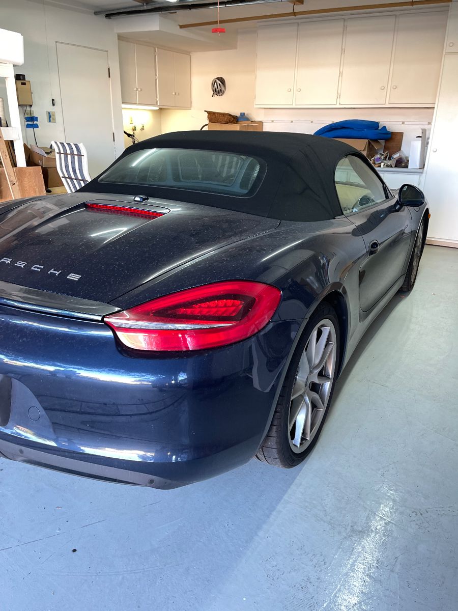 Porsche Boxster 10,400 miles 2013 $48,333
