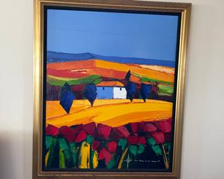 Painting by Didier Chretien