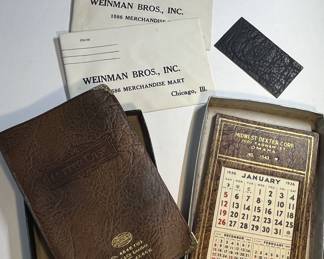 1930’s advertising salesman samples unused in original box