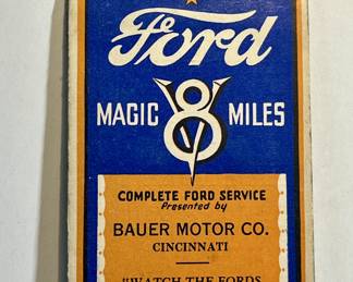 1930’s FORD Magic Miles advertising magnetic pad