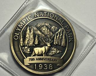 Olympic national park anniversary coin