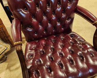 Tufted side chairs 