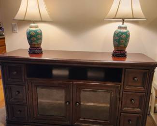 Hooker side board, entertainment  unit