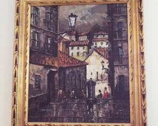 MODERN OIL PAINTING (TWO IN THE SALE BY SAME ARTIST)