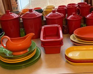 Lovely collection of Fiesta ware!